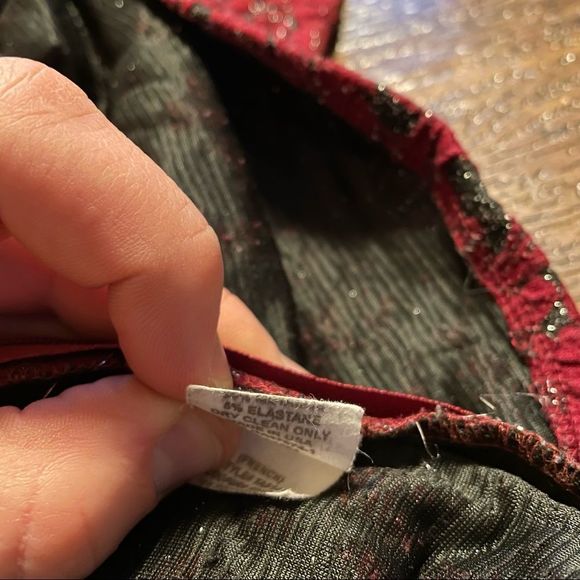 Anthropologie | Eva Franco Peplum Brocade Glitter Tank - Picture 2 of 10